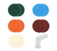 Bouge 10 piezas de accesorios para cepillo universal Bosch, juego de almohadillas de limpieza compatibles con Bosch Home and Garden 6033 (2 almohadillas de cocina, 2 almohadillas de espuma, 2