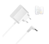 Bouge Cable de carga compatible con Philips Avent Babyphone SCD501/00, SCD713/26, SCD603, SCD600, SCD560 DECT Babyphone 6V cargador de fuente de alimentación (blanco)
