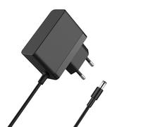 Bouge Cargador de 26 V compatible con Leifheit Regulus Aqua PowerVac 11914 LH11914 LH119148 Regulus Aqua PowerVac Pro 11935 YLS0241AE260092 adaptador de red, 1,8 m/5,9 ft longitud de cable negro