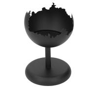 Bougeoir, en Fer Noir Vintage Table à Manger Décoratif Aromathérapie Chandelier pour Les Salles de Séjour (S)