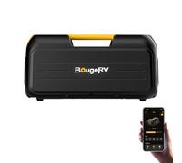 BougeRV Aire Acondicionado Portátil Camping, 3500 BTU Mini Enfriamiento | Rápido 10 Min, Control App, 5 Modos, Gas R290, CA 100V-240V, para Tienda de Campaña, Furgoneta, Camper