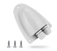 BougeRV - Caja de gland de doble entrada de cable solar ABS resistente al agua y resistente a la intemperie, se adapta a todos los tipos de cable de 2 mm² a 6 mm² para proyecto solar en caravana de caravana de caravana, remolque, barco, cabina