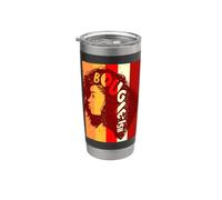 Bougie-ish Bougie Black Girl Magia Melanina Poppin Diversión Chicas Vaso térmico de acero inoxidable de doble pared