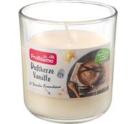 Bougie parfumée dans une vanille en verre, 1 pièce - Marque DM Allemagne - Compatible avec profissimo - Duftkerze im Glas Vanille, 1 St