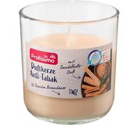 Bougie parfumée en verre antitabac, 1 pièce - Marque DM Allemagne - Compatible avec profissimo - Duftkerze im Glas Anti Tabak, 1 St