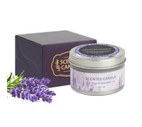 Bougies Parfumées Pour La Maison,Bougie Purificatrice Huiles Essentielles De Sauge Blanche Et De Lavande - Bougie De Manifestation Dee Parfum Dee Lavande Pour Salon, Salle, Espace Travail