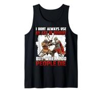 Bouhourt Torneo de Caballeros Medievales Tjost Buhurt Camiseta sin Mangas