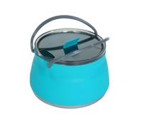 Bouilloire pliable de camping | Pot d'eau léger X-Pot en silicone durable avec couvercle, équipement de cuisine portable pour excursion montagne trekking extérieur pique-nique vacances