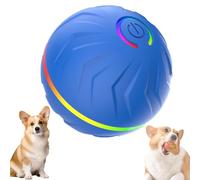 Boujee Gravity Bounce Ball, Smart Dog Jumping Ball, Glowing and Bite-Resistant Vibrating DogBalls,Interactive Dog Toys, Automatic Bouncing and Rotating Balls for Pets, Puppy Essentials Made (B,1 PCS)