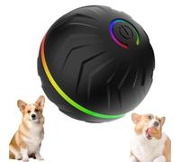 Boujee Gravity Bounce Ball, Smart Dog Jumping Ball, Glowing and Bite-Resistant Vibrating DogBalls,Interactive Dog Toys, Automatic Bouncing and Rotating Balls for Pets, Puppy Essentials Made (A,1 PCS)