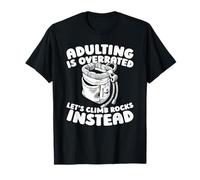 Boulder - Muro Escalada Escalador Bouldering Bulder Camiseta