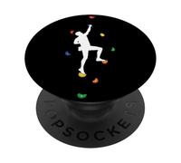 Boulder Wall Climbing Hobbyist Deporte De Boulder PopSockets PopGrip Adhesivo