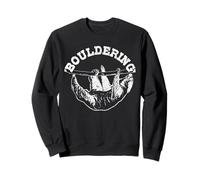 Bouldering Perezoso Escalador Divertido Regalo Boulderer Sudadera