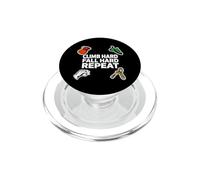 Bouldering Rock Climb Hard Fall Hard Repeat PopSockets PopGrip para MagSafe