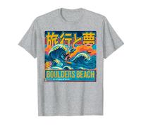 Boulders Beach Simon'S Town, Sudáfrica, símbolo de Viaje Divertido Camiseta