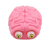 Boule Anti Stress Cerveau - Jouet Décompression Latex Forme Cerveau , Anti Stress Flexible Rebondissant, Gadget Ati Anxiété Pour Adolescents Adultes Bureau Maison Cadeau Drôle | For Str