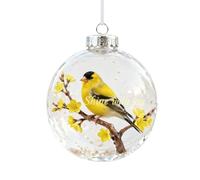 Boules De Noël - 8 x 8 cm | Boules Décoratives À Remplir | Pendentif Colibri | Décoration De Noël Colibri | Pour La Maison, La Table, La Fenêtre, La Porte, La Cuisine, Le Salon, La Chambre À Coucher,