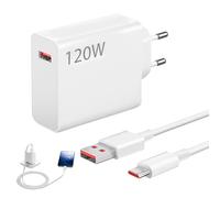 BOULESENM 120W Cargador para XiaoMi, 120 W USB C Cargador Rápido con Cable USB C de 1.5 m para Xiaomi 14 13 12 12t 12s Pro Lite Redmi Note K60 K50 12 11 Pro Plus