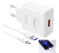BOULESENM 35W Cargador USB Supercharge con Cable USBC 2m para 200, 400 Lite, Pad X9a, X6c, X6b, X7b, Magic6,Cargador rápido para 90, 70 Lite, Magic6, 6Pro, X8a, X7a, X6a, Pad X9a 8