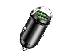 BOULESENM Cargador USB Coche,Dual 100W/5A Port,Cargador Mechero USB Cárga Rapida,Cárgador Coche Carga Rapidá,pour Automobile, pour, Samsung Galaxy, Huawei, Xiaomi, Smartphone,Tablette