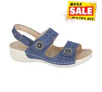 Boulevard Becca Sandalia Casual De Playa Para Mujeres Color Marino