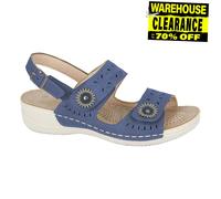 Boulevard Becca Sandalia Casual De Playa Para Mujeres Color Marino