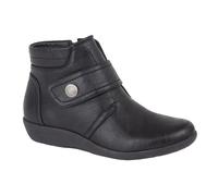 Boulevard - Botines a los tobillos horma ancha para chica mujer