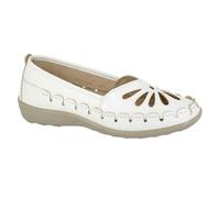 Boulevard - Calzado casual para mujer, blanco, 42 EU