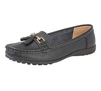 Boulevard Camilla, Mocasín Mujer, Black, 40.5 EU