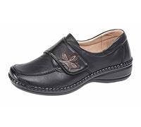 Boulevard De las mujeres Amplio Zapato Negro 9 UK / 42 EU