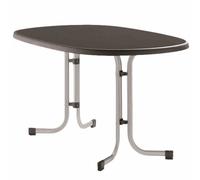 Boulevard Mesa Plegable, 140x90x72 CM, Grafito Stahrohrgestell,