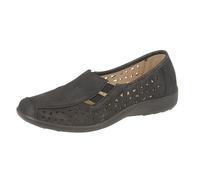 Boulevard Mocasines de nubuck estilo casual de verano para chica mujer (DF1758)
