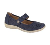 Boulevard Sandalias Mary Jane de Cuero para Mujer (DF4675)