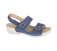Boulevard - Sandalias para mujer, azul marino, 37 EU