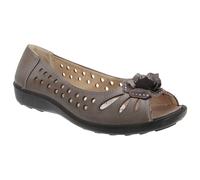 Boulevard - Zapatos casuales con puntera abierta modelo Punched para mujer