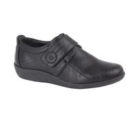 Boulevard Zapatos horma extra ancha y cierre adhesivo para chica mujer (DF1837)