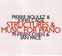 Boulez - Structures, livres I & 2 (avec cage : music for piano 4-19, 42, 47, 53-68)