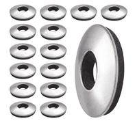 BOUMVID Arandelas de Sellado Adheridas con EPDM, 15 Piezas M4.2 x 12mm Arandela Goma Selladas con Respaldo de Neopreno Acero Inoxidable, para Tornillos Autorroscante