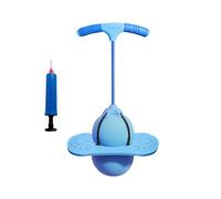 Bounce Ball for Kids - Hopperd Jumping Toy | Balance Bounce Toy with Handle, Inflatable Hopping Ball with Fun Design, Exercise & Play for Children, Adults, Indoor Outdoor Home Garden Backyard