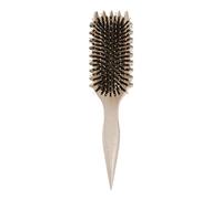 Bounce Curl Brush, Peine Pelo Rizado Bounce Curl Cepillo Curl Defining Brush Cepillo Curly Rizos Cepillo de Pelo de Cerdas de Jabalí dar forma y definir rizos para mujeres.(Beige)