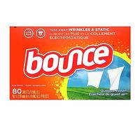 Bounce Fabric Softener Sheets, Outdoor Fresh Scent, 80ct
