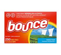 Bounce Hojas de secado fresco para exteriores, 250 unidades