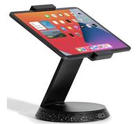 Bouncepad para Tabletas & Suporte iPad Eddy | POS con Cierre de Seguridad | Compatible con la mayoría de tabletas de 7"-13" | Suporte de Escritorio para iPad de Aluminio Fundido | Negro