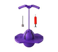 Bouncing Ball - Interactive Quiet with Handle Air Pump | Bouncy Board Ball Sports Toy | For Home School Park Travel Sports Exercise Camping Birthday Holiday Party