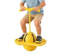 Bouncing Ball with Handle, Exercise Toy, 29.13x14.96x11.42 In Balance Device, Jump Training Accessories, Fitness Gear, Best Usage Accessory for Adults Teens Children Play Coordination Indoor Daily Fun