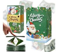 Bouncing Cajas de regalo - Contenedor de efectivo plegable | Titular juguetón para las sorteo de vacaciones Ideas de propuestas de San Valentín Fiestas de cumpleaños Celebraciones familiares, 3.94x2.9