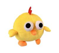 Bouncing Dog Toy, Rechargeable Squeaky Plush Chicken Ball, Interactive Moving Pet Game, Material Plush Fabric Engaging Play for Active Pets About 270g Style Chick/Rooster