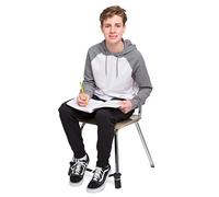 Bouncy Bands original para sillas de escuela media y secundaria: permite a los estudiantes moverse mientras trabajan, aumentando el enfoque, mejorando el rendimiento académico y aliviando la ansiedad