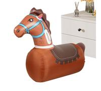 Bouncy Horse - Leakproof Portable Kids Balance Toy, Inflatable Bouncy Animals for Boys and Girls | Ergonomic Hopping Toy for Outdoor Indoor Play, Travel, Garden, Yard | Safe Fun Bounce Toys