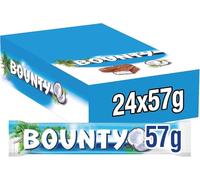 Bounty Chocolatina de Coco recubierta con un delicioso Chocolate con leche (24 x 57g)